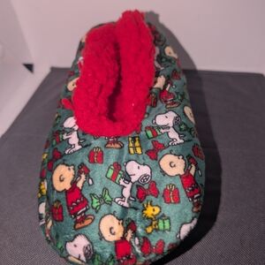 Cozy Snoopy Christmas Slippers